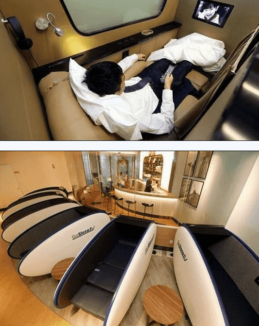 近日,国内首家"胶囊"旅馆入驻杭州萧山国际机场,具备单独的淋浴间